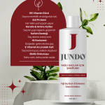 JUNDO At Kestanesi, Keratin, Amino Acid Complex İçeren Yağlı Saçlar İçin Şampuan