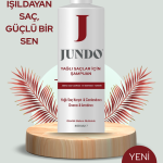 JUNDO At Kestanesi, Keratin, Amino Acid Complex İçeren Yağlı Saçlar İçin Şampuan