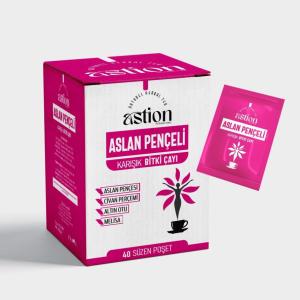 ASLAN PENÇELİ KARIŞIK BİTKİ ÇAYI (40 Süzen Poşet)