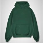 Unisex Kapşonlu Oversize Kalıp Sweatshirt (Yeşil)