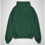 Unisex Kapşonlu Oversize Kalıp Sweatshirt (Yeşil)