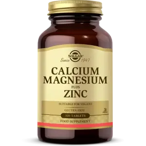 Solgar Calcium Magnesium Plus Zinc 100 Tablet