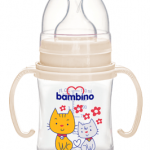 Bambino PP Geniş Ağızlı Kulplu Biberon 150ml