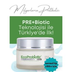 EcoProbiotic Kırışıklık Karşıtı Etkili Cilt Bakım Kremi Onarıcı Sıkılaştırıcı Aydınlatıcı Etki 50ml
