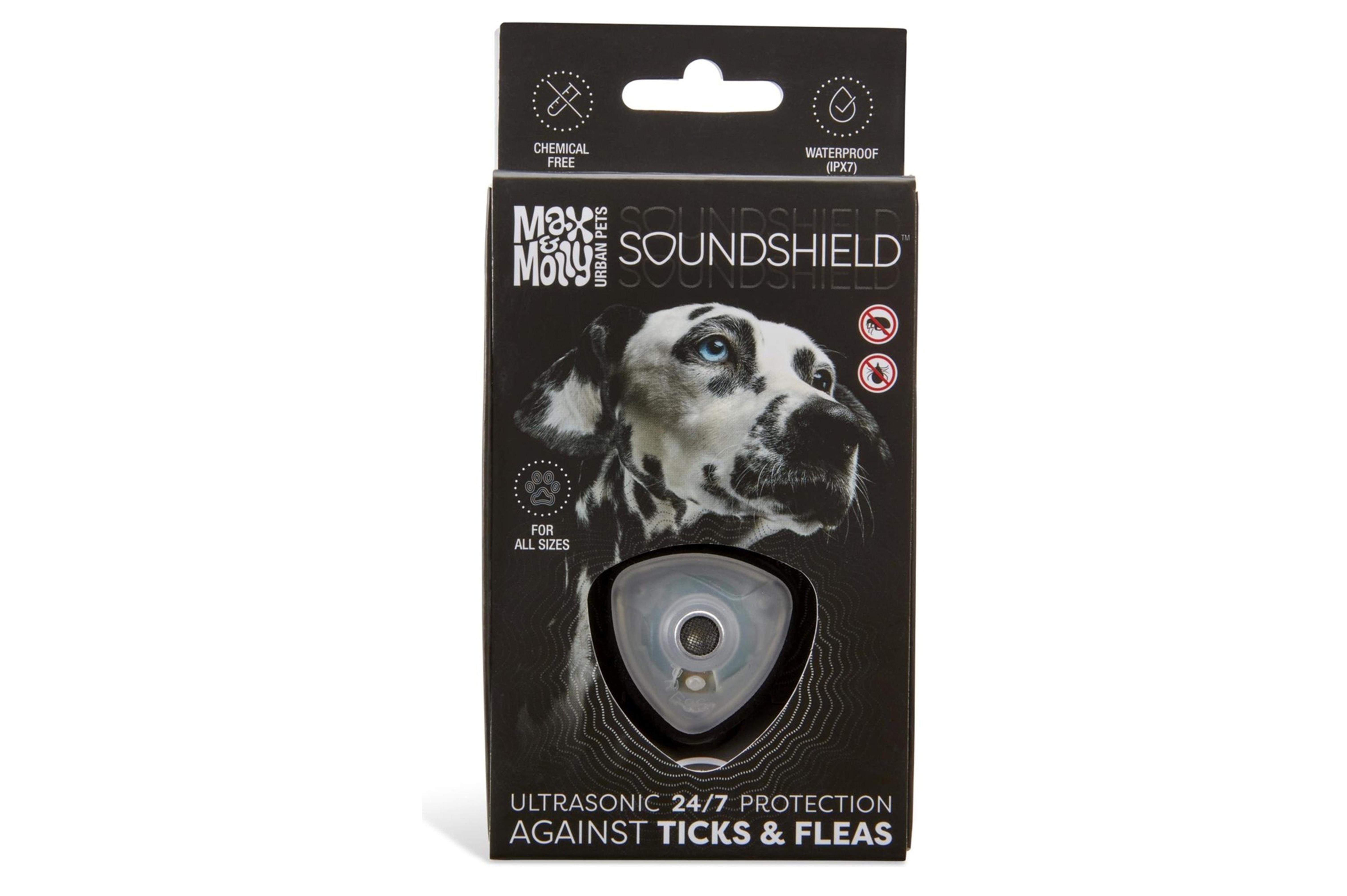 Max and Molly Soundshield Ultrasonik Pire ve Kene Kovucu Tasma - Siyah