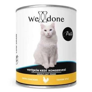 Welldone Tavuk Etli Pate Yetişkin Kedi Konservesi 415 Gr