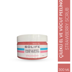 Çilekli El ve Vücut Peeling Strawberry Scrub