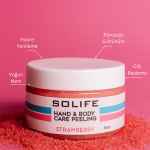 Çilekli El ve Vücut Peeling Strawberry Scrub