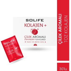 Çilek Aromalı 30'lu Toz Kolajen