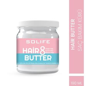 Hair Butter Doğal Yağlar İçeren Saç Bakım Kürü 190 ml