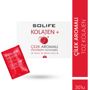 Çilek Aromalı 30'lu Toz Kolajen