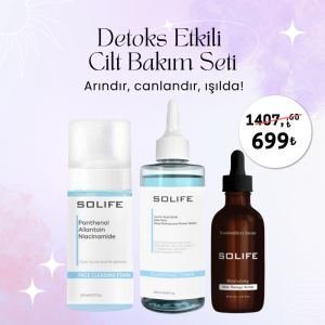 Detoks Etkili Cilt Bakım Seti