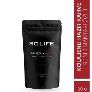 Reishi Mantarı Özlü Kolajenli Hazır Kahve 100 g