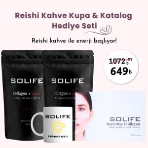 SoLife Reishi Coffee Gift Set – Mug & Catalog Bundle