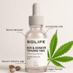 Bor Ve Kenevir Tohumu Yağı Gıda Takviyesi 30 ml