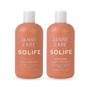 Janne Care Keratin Canlandırıcı Şampuan ve Saç Kremi Seti